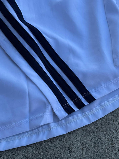 ADIDAS FALDA CON SHORTS BLANCA 3 RAYAS
