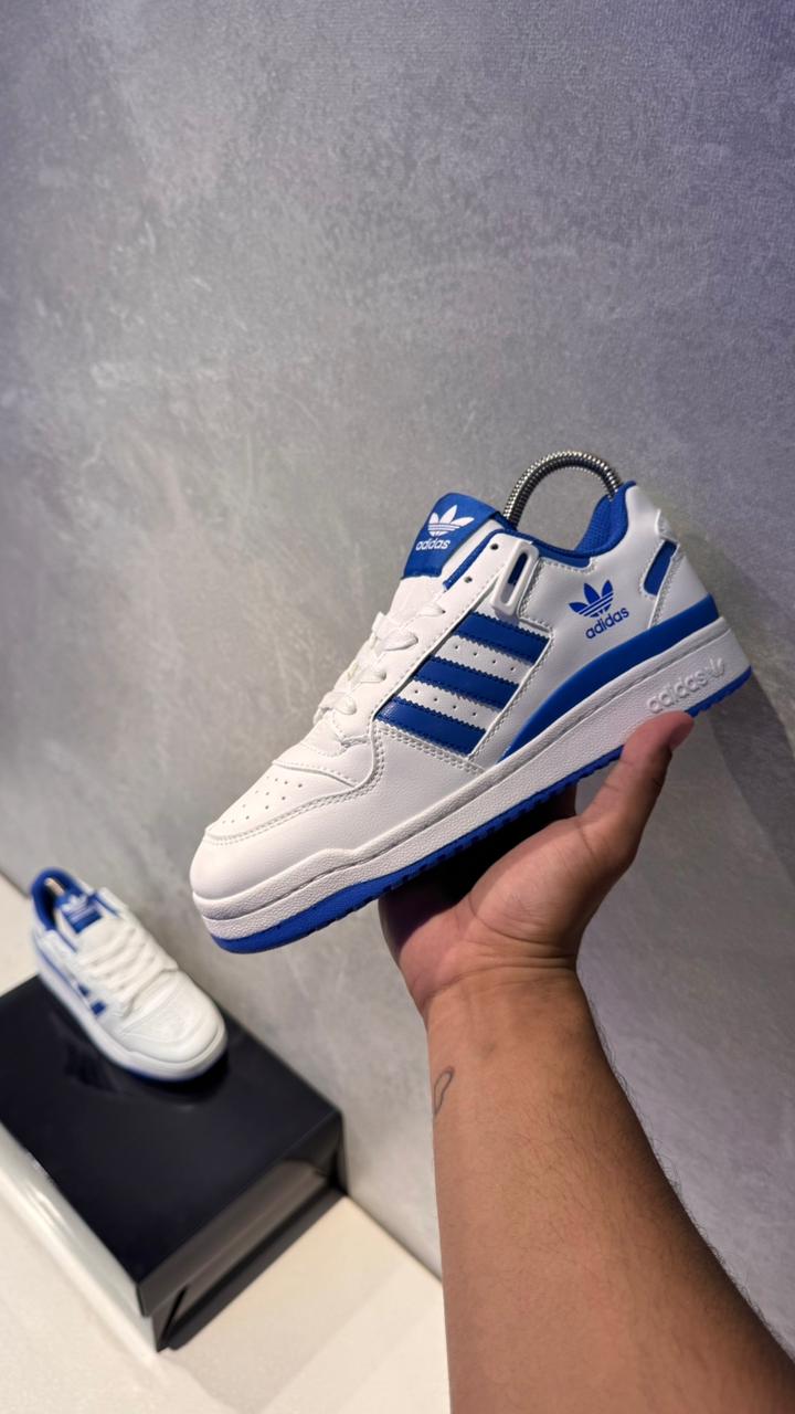 ADIDAS FORUM BLANCO AZUL