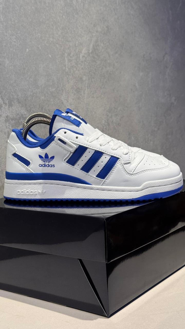ADIDAS FORUM BLANCO AZUL