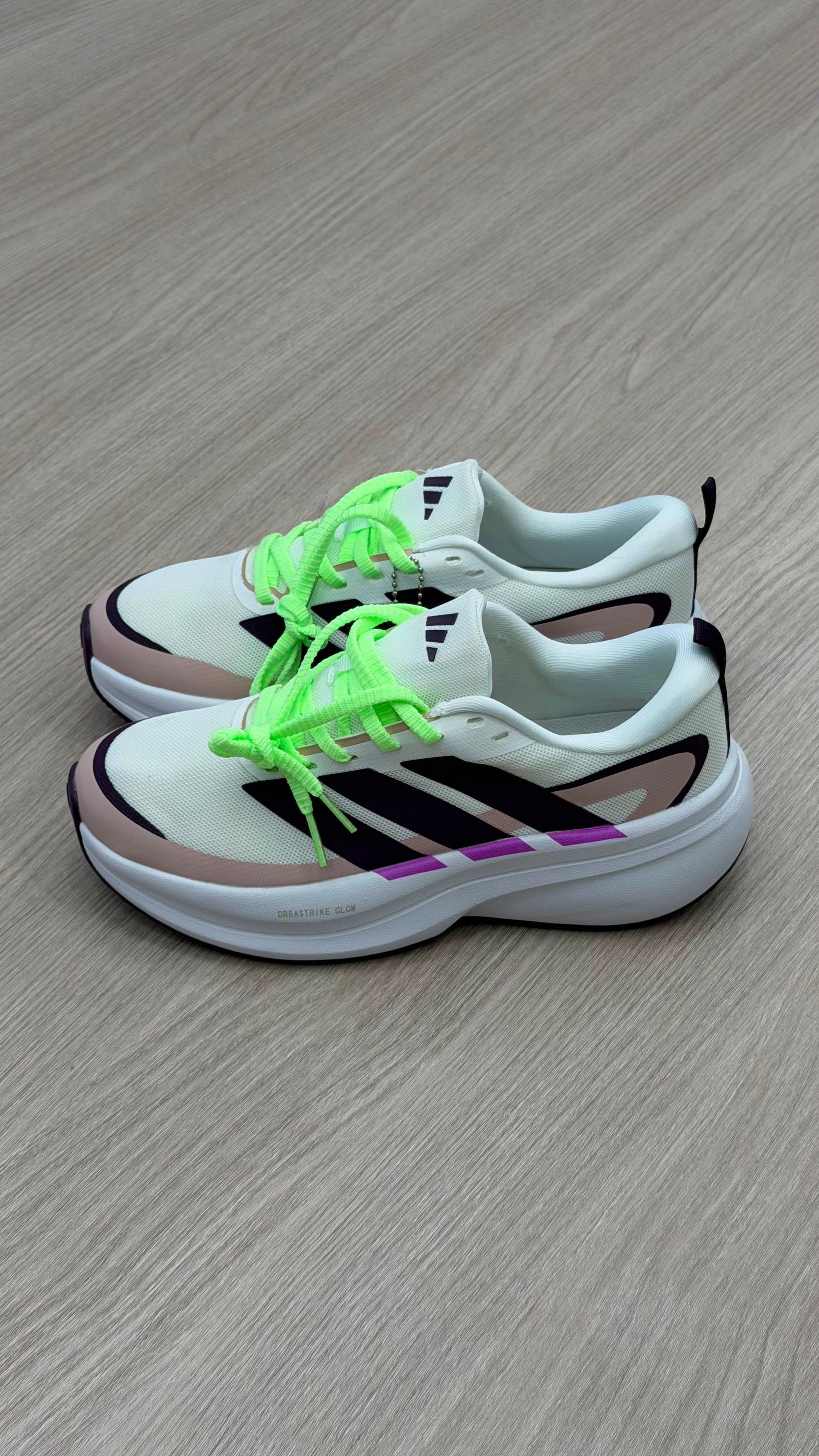 ADIDAS GLIDE GLOW BLANCO MORADO VERDE