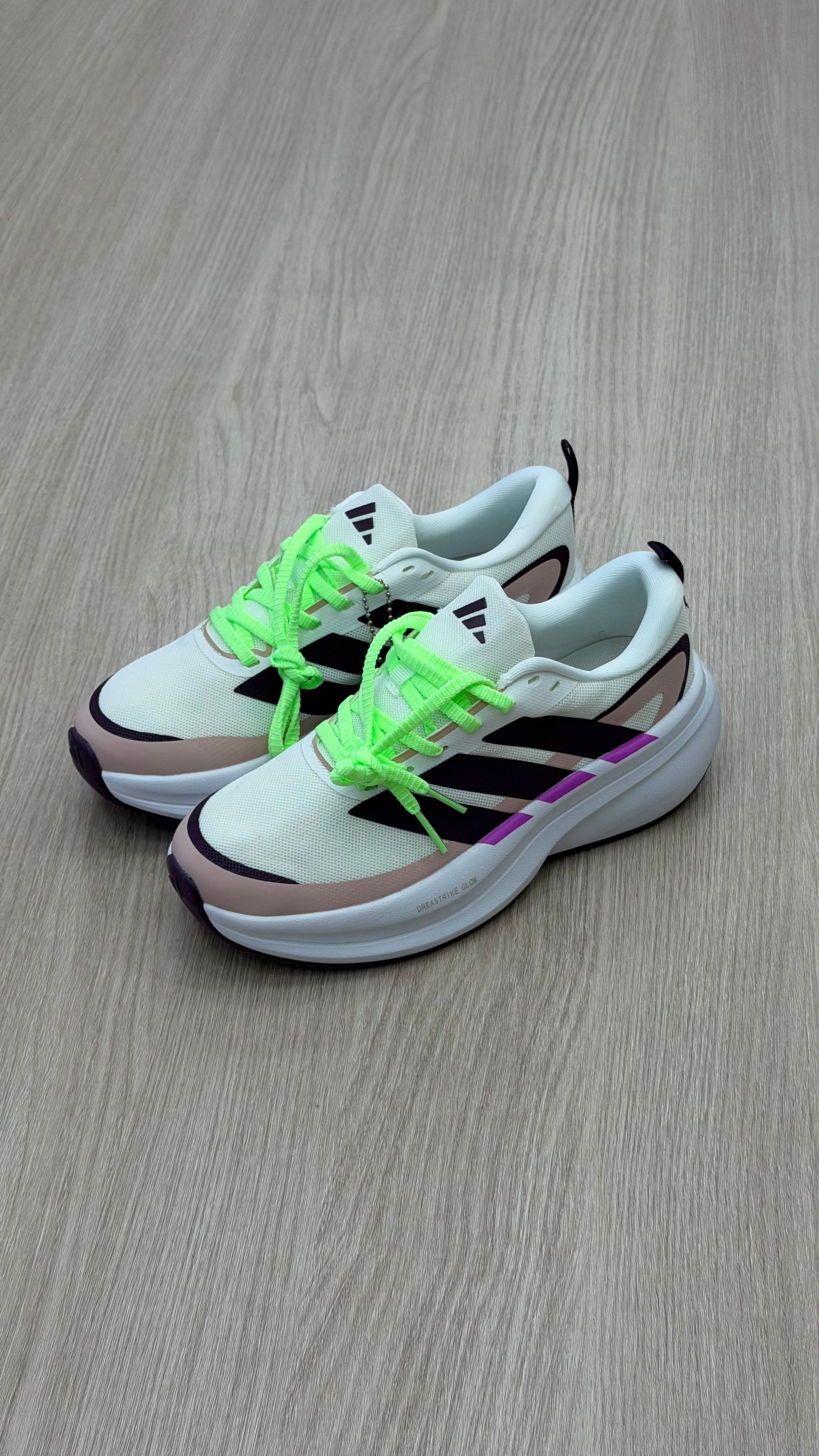 ADIDAS GLIDE GLOW BLANCO MORADO VERDE