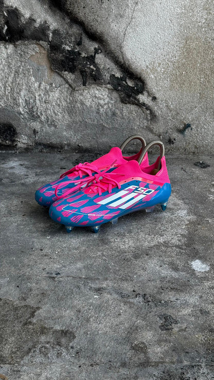 ADIDAS GUAYO F50 AZUL ROSA