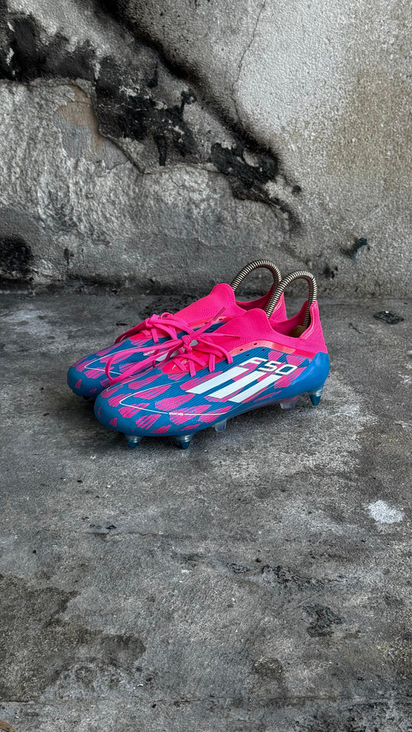 ADIDAS GUAYO F50 AZUL ROSA
