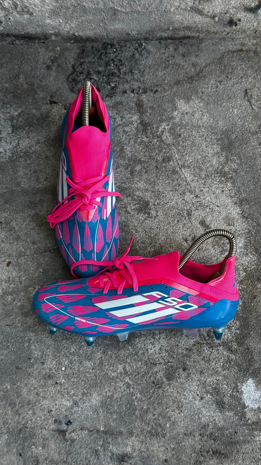 ADIDAS GUAYO F50 AZUL ROSA