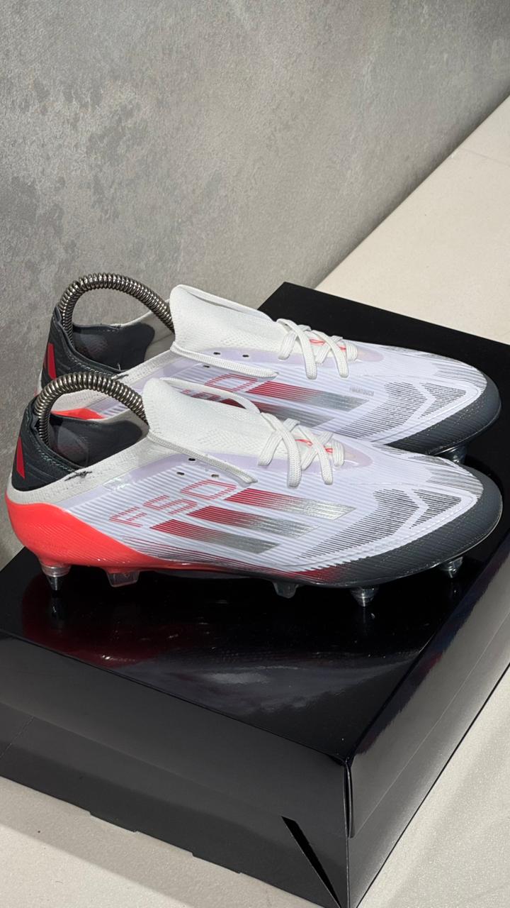 ADIDAS GUAYO F50 GRIS ROJO