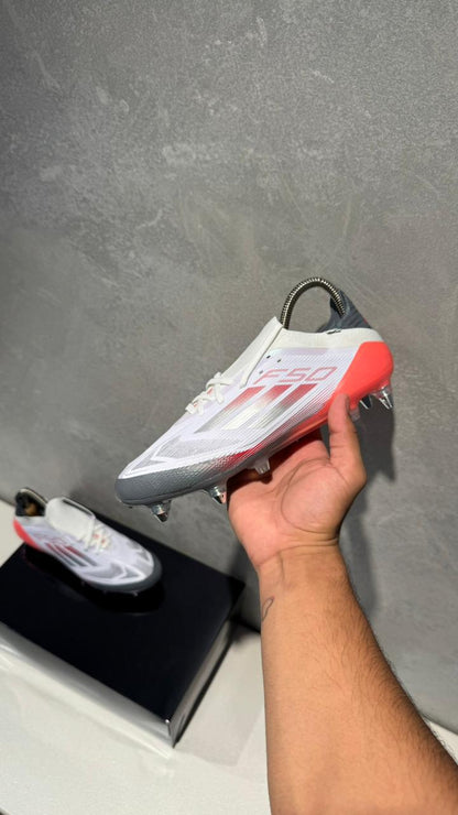 ADIDAS GUAYO F50 GRIS ROJO
