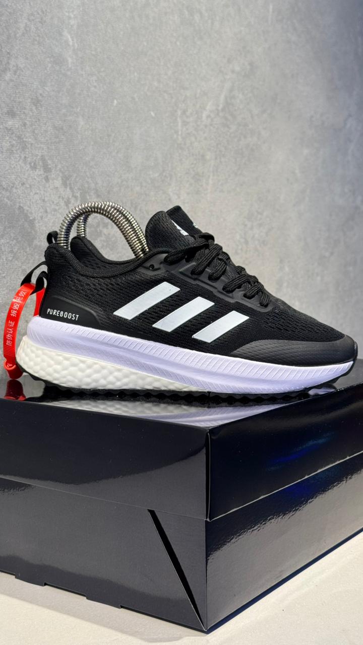 ADIDAS PUREBOOST NEGRO BLANCO PROMO