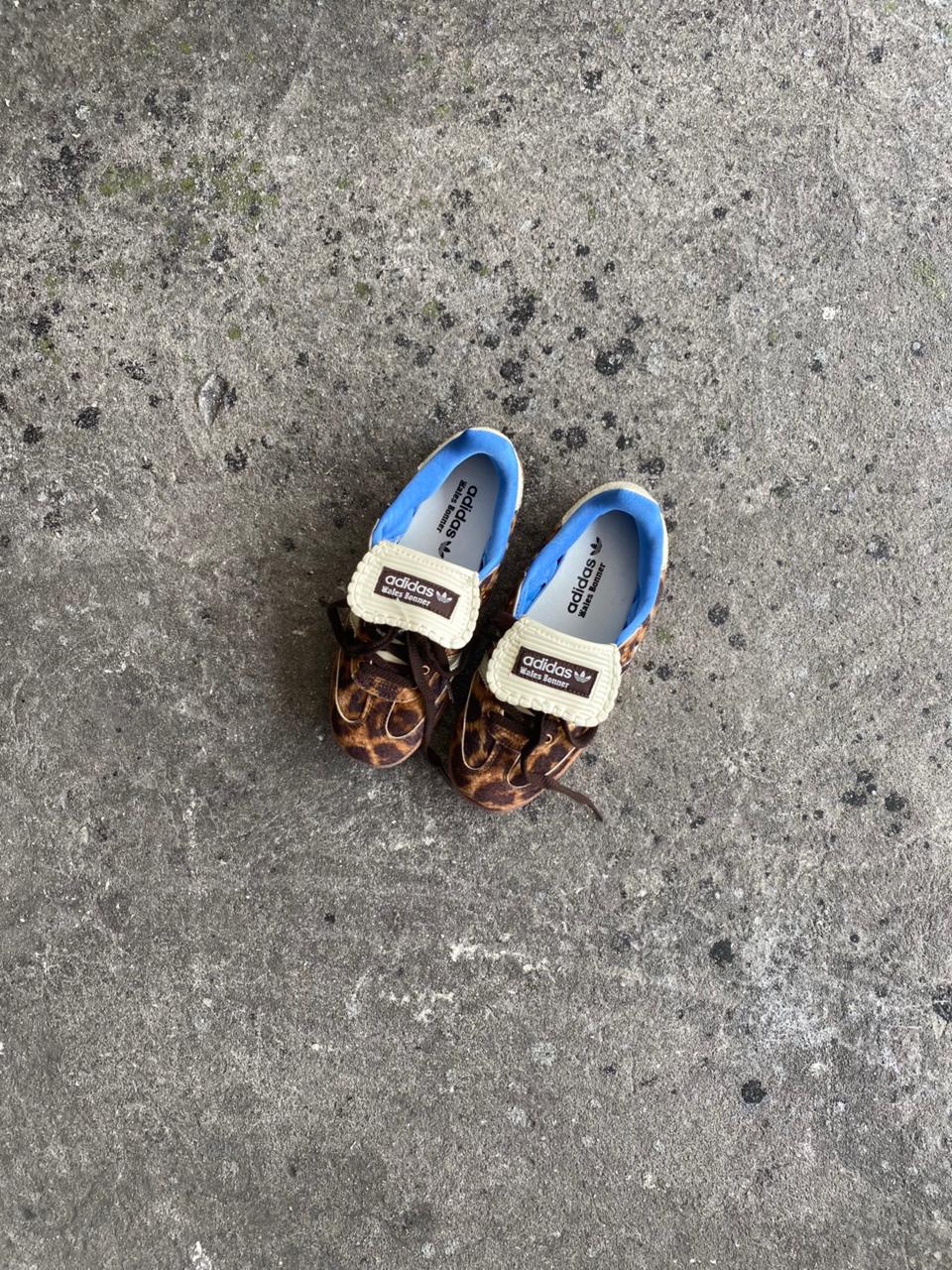 ADIDAS SAMBA LEOPARDO AZUL