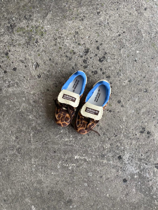 ADIDAS SAMBA LEOPARDO AZUL
