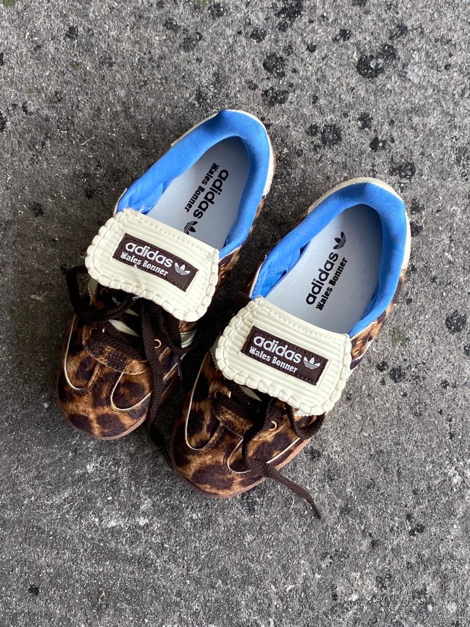 ADIDAS SAMBA LEOPARDO AZUL