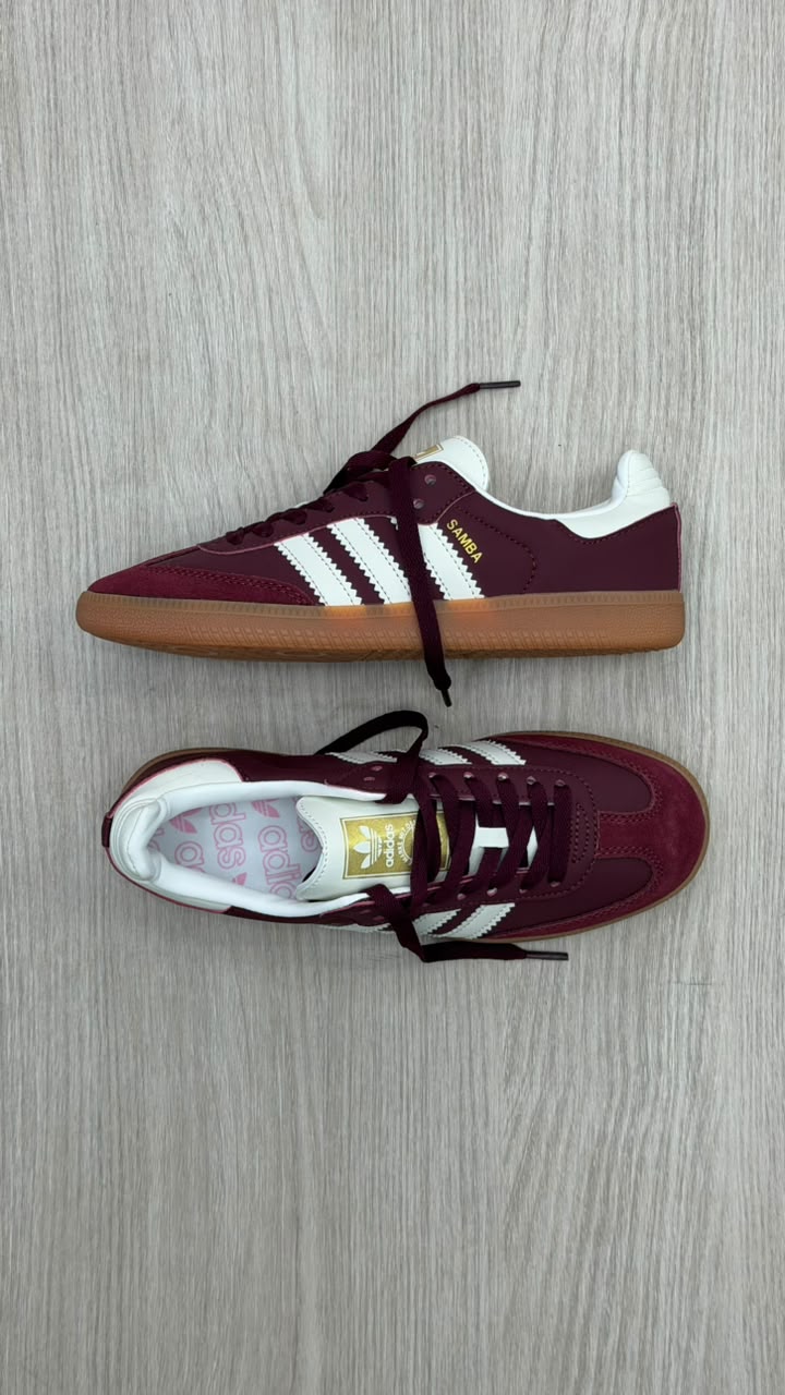 ADIDAS SAMBA OG VINOTINTO CAFE