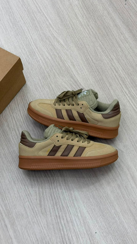 ADIDAS SAMBA PLATAFORMA CAFE