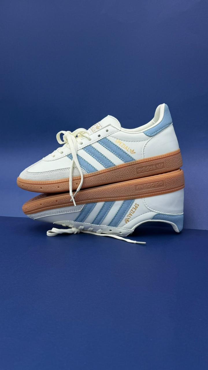 ADIDAS SPEZIAL BLANCO AZUL CELESTE