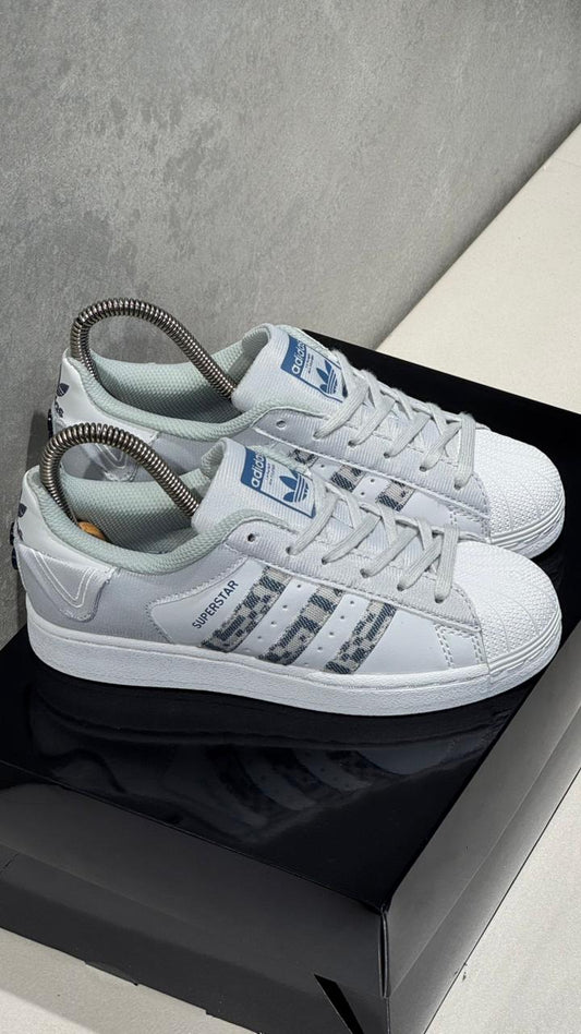 ADIDAS SUPER STAR BLANCO VERDE CAMUFLADO