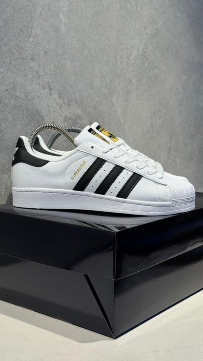 ADIDAS SUPER STAR CLASICO BLANCO NEGRO