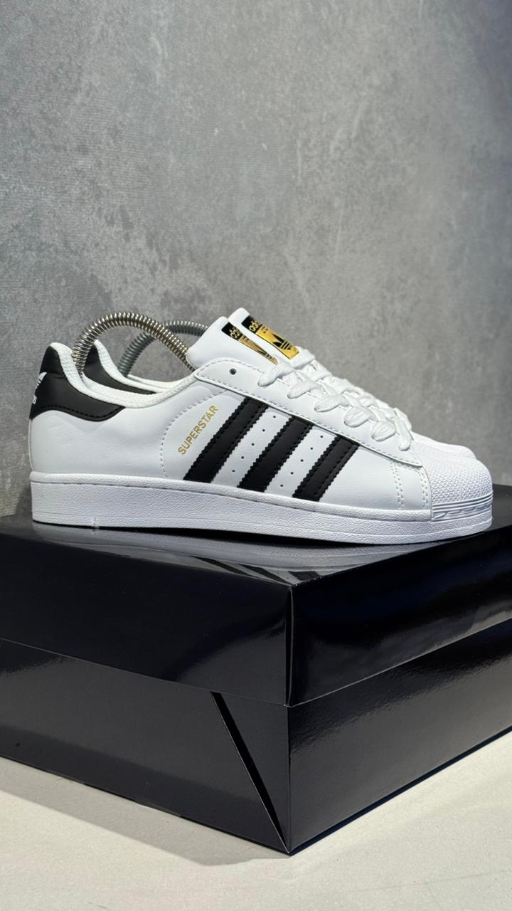 ADIDAS SUPER STAR CLASICO BLANCO NEGRO