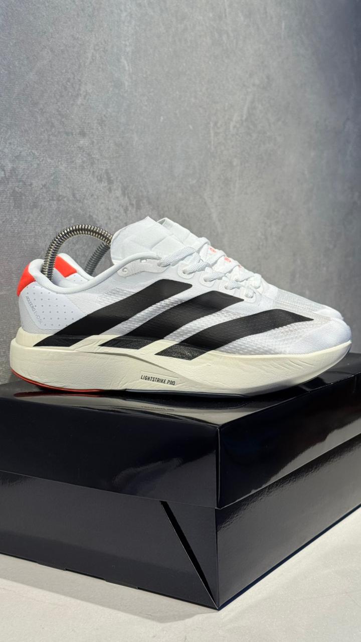 ADIDAS ADIZERO BLANCO NEGRO NARANJA
