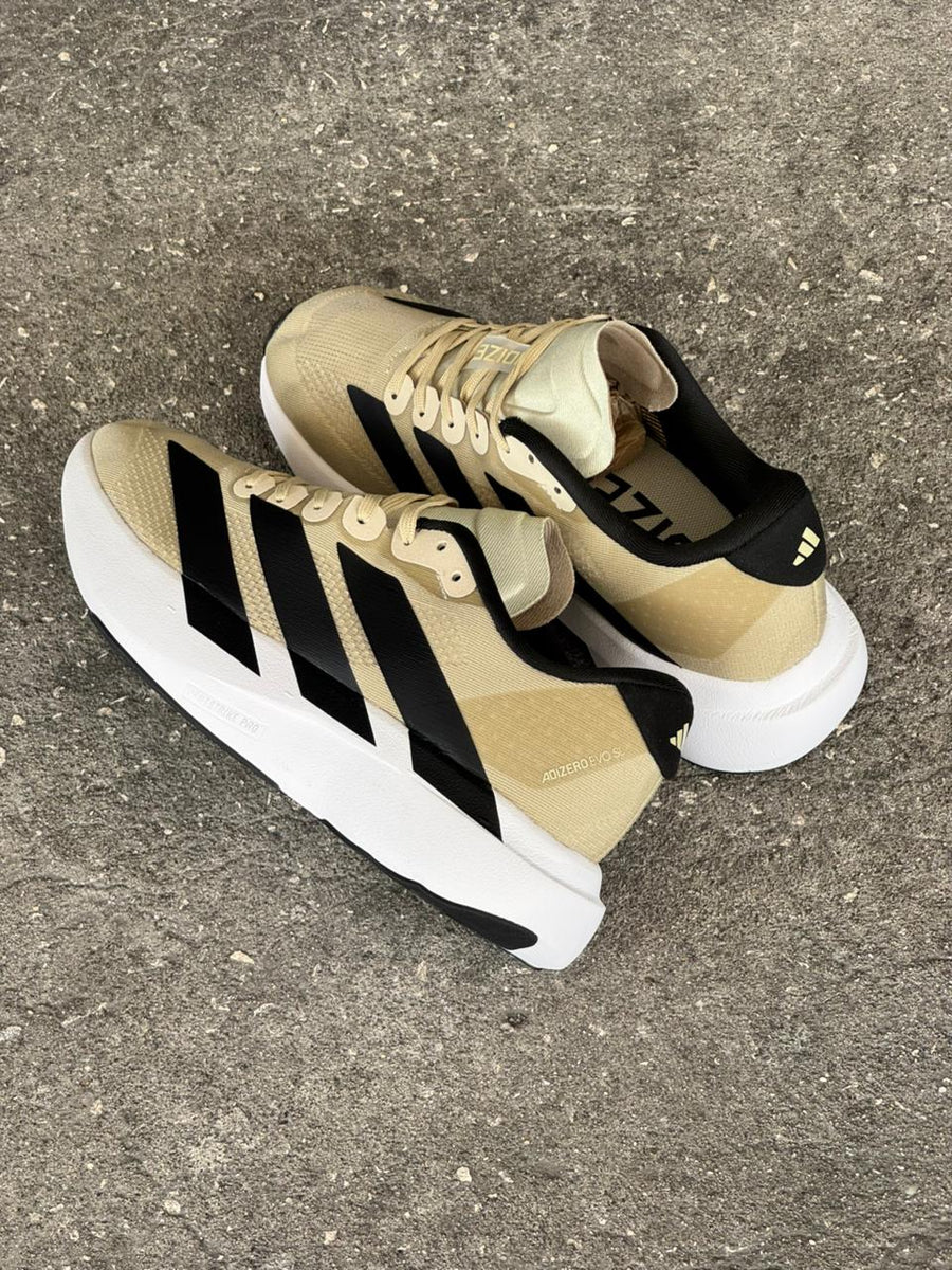 ADIZERO BEIGE NEGRO