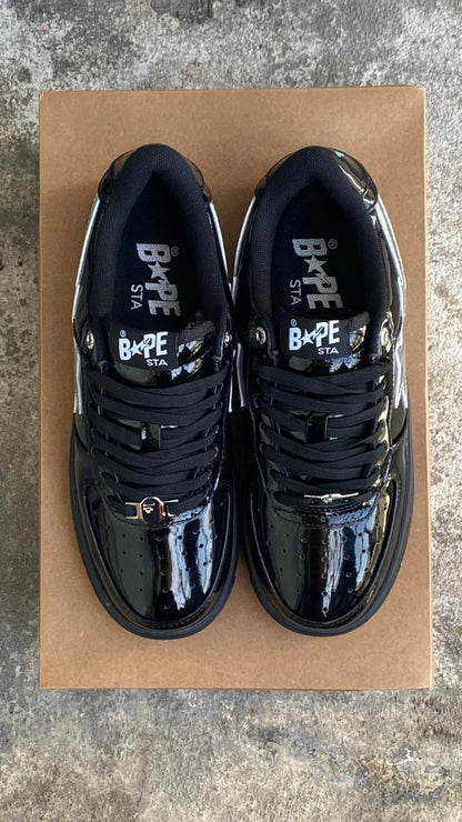 AF1 BAPE NEGRO PLATA