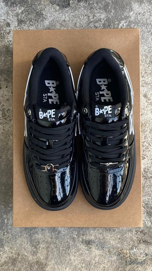 AF1 BAPE NEGRO PLATA