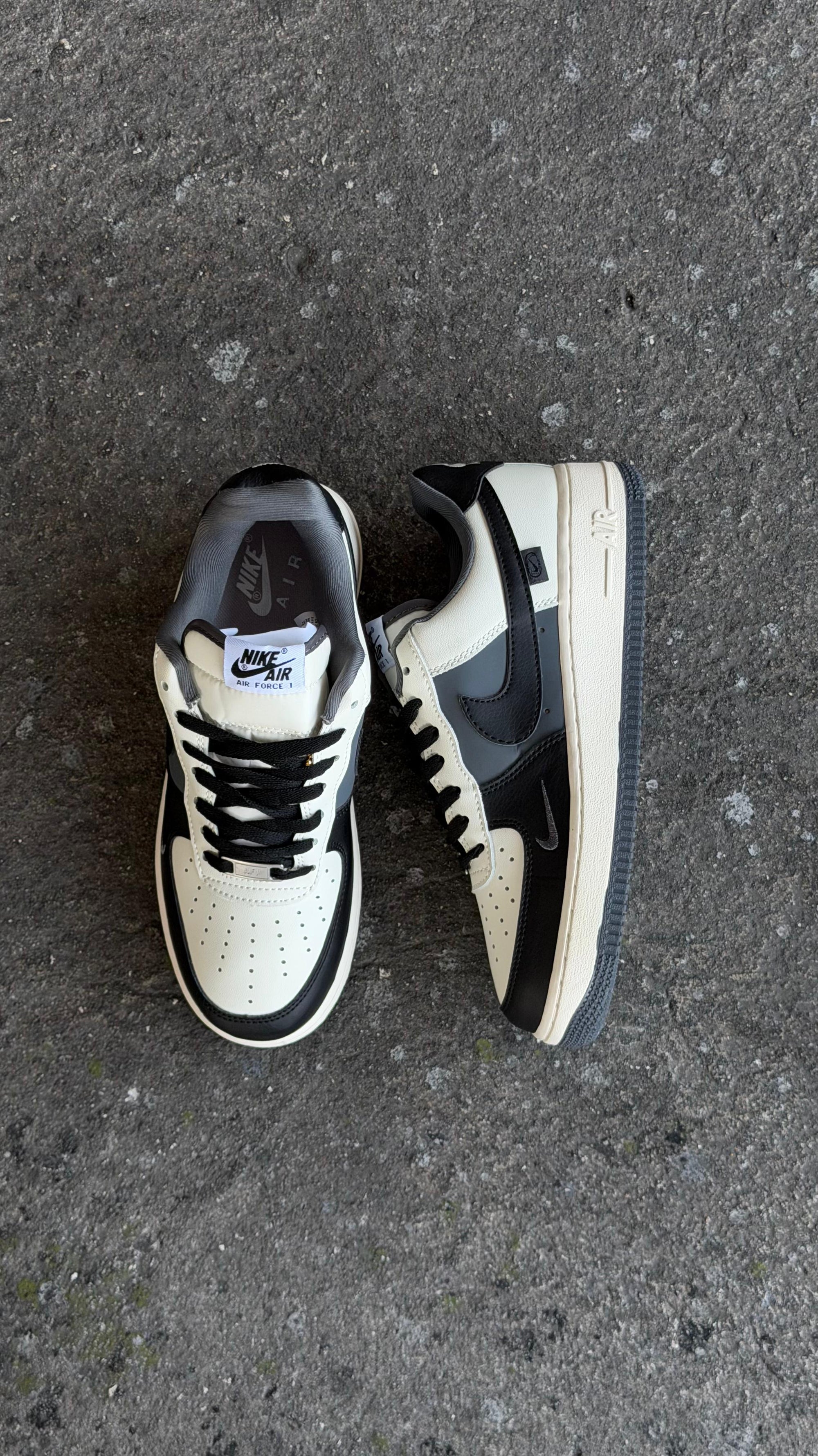 AF1 GRIS NEGRO KENOX