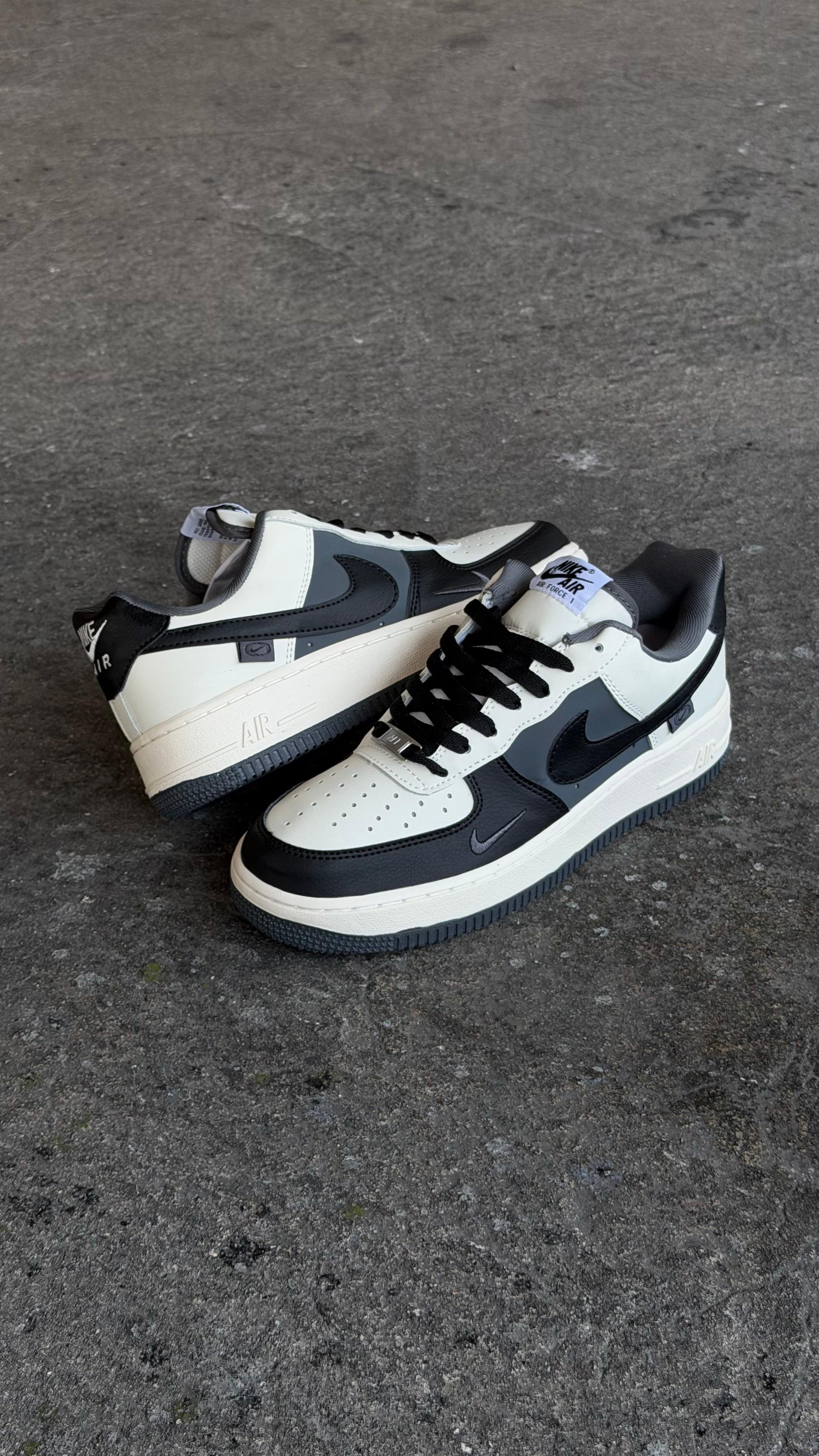 AF1 GRIS NEGRO KENOX