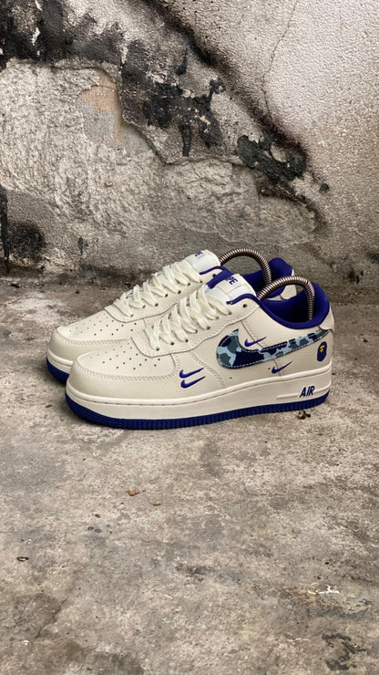 NIKE AF1 BAPE BLANCO AZUL