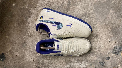 NIKE AF1 BAPE BLANCO AZUL