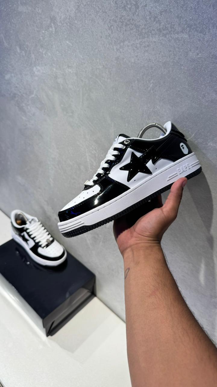 AF1 BAPE NEGRO BLANCO