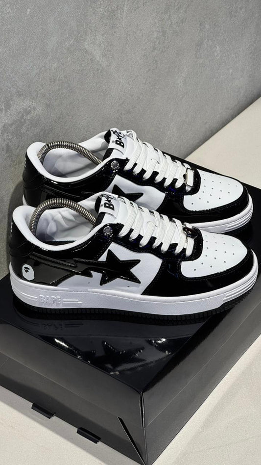 AF1 BAPE NEGRO BLANCO