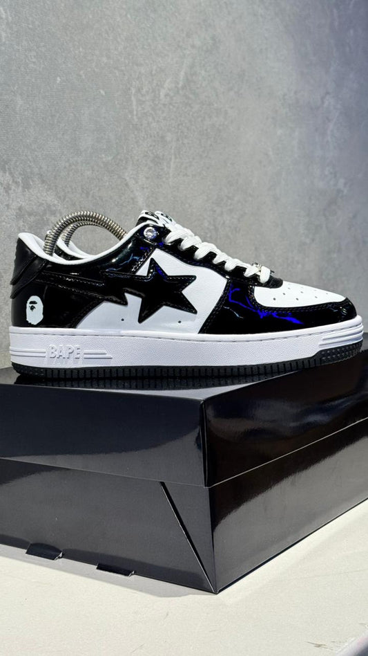 AF1 BAPE NEGRO BLANCO