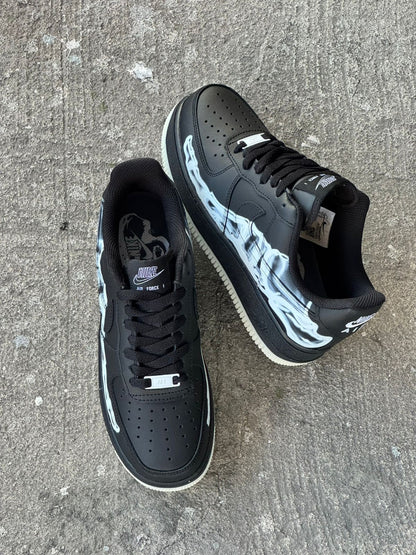 AF1 ESQUELETO NEGRO