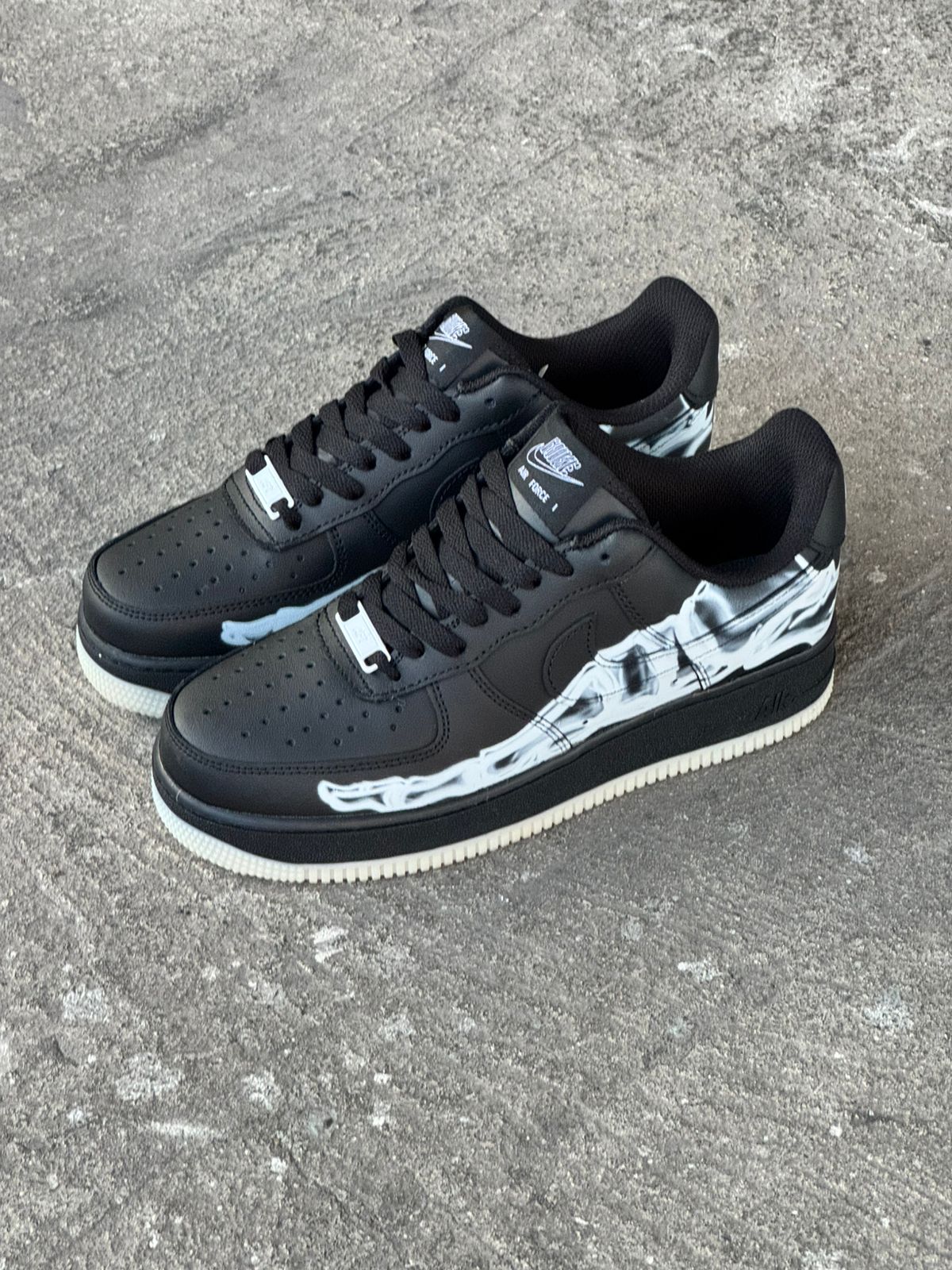 AF1 ESQUELETO NEGRO