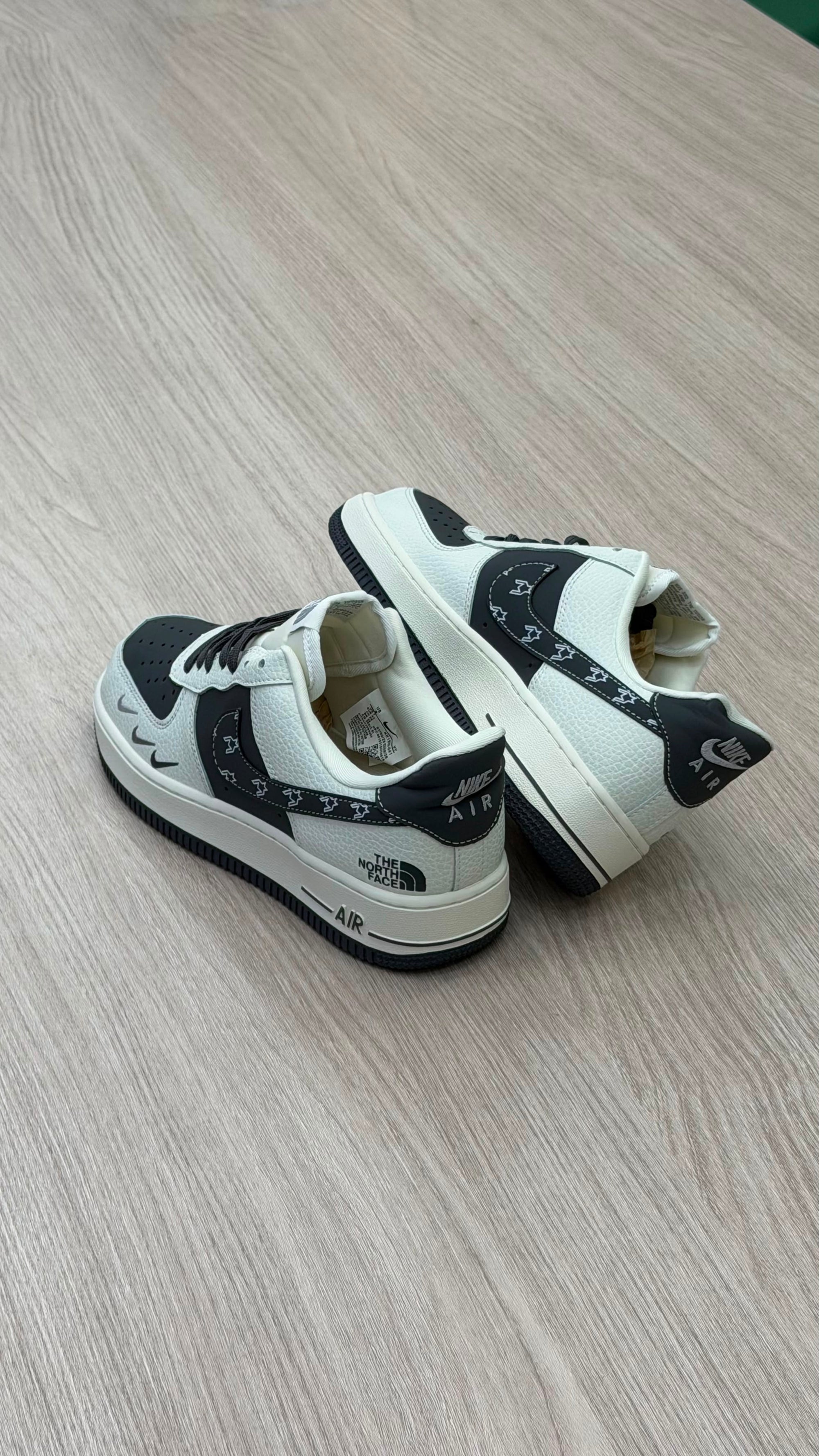 AF1 THE NORTH FACE BLANCO AZUL