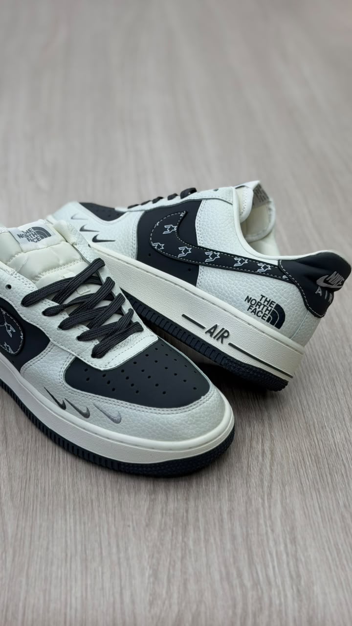 AF1 THE NORTH FACE BLANCO AZUL