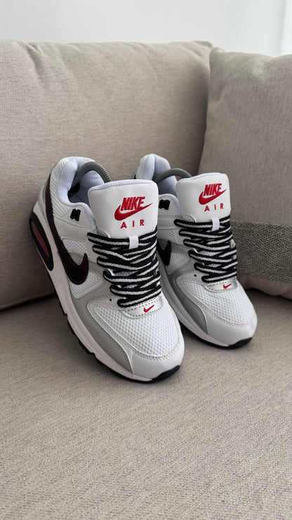 NIKE AIR MAX LTD BLANCO GRIS CHULO NEGRO