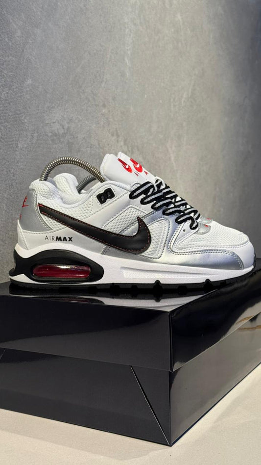 NIKE AIR MAX LTD BLANCO GRIS CHULO NEGRO