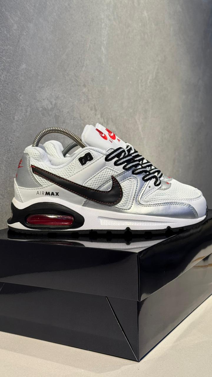 NIKE AIR MAX LTD BLANCO GRIS CHULO NEGRO