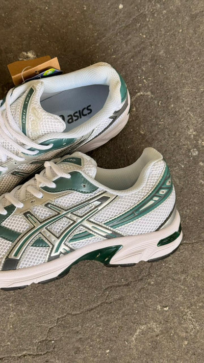 ASICS GEL BLANCO PLATEADO VERDE