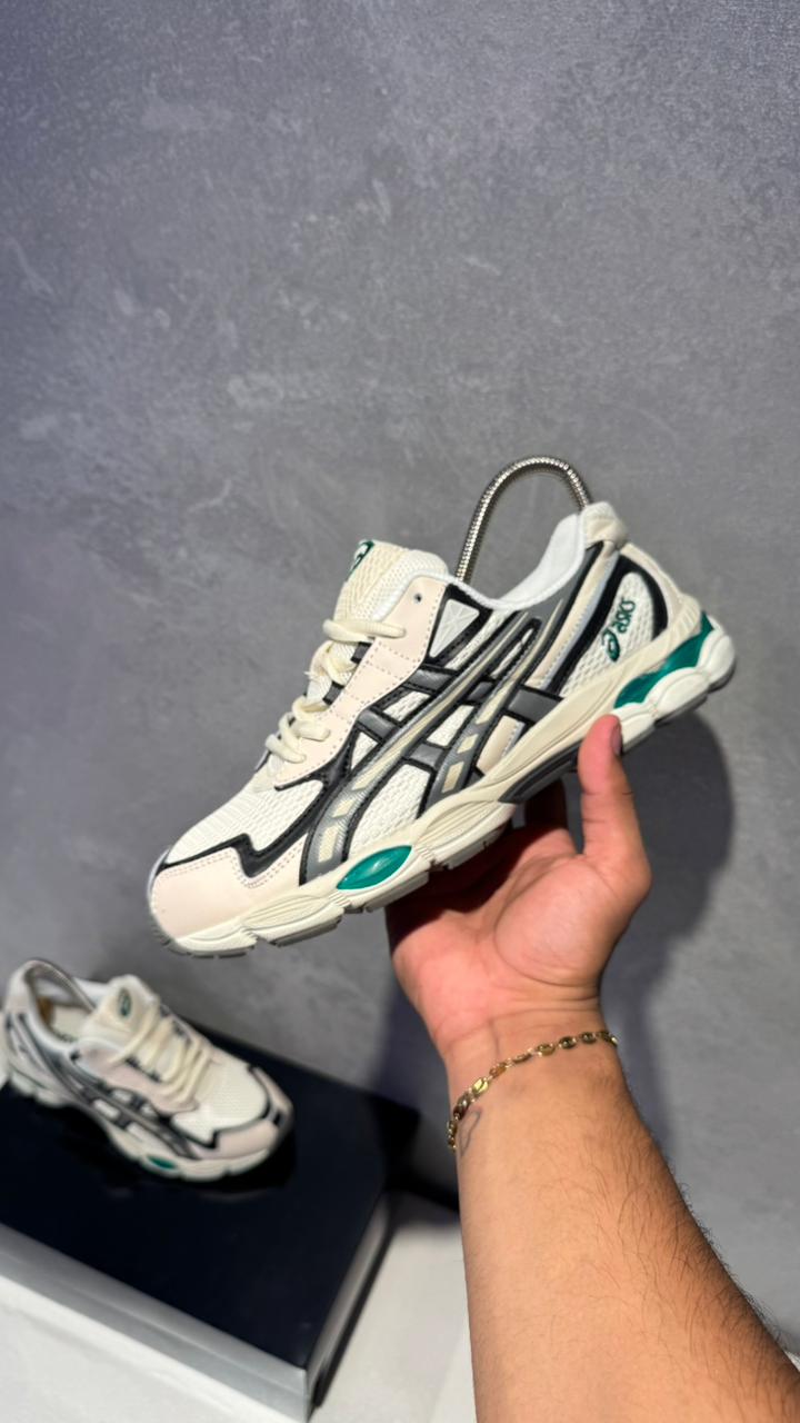ASICS BEIGE VERDE