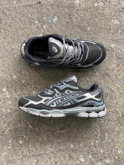 ASICS NEGRO GRIS