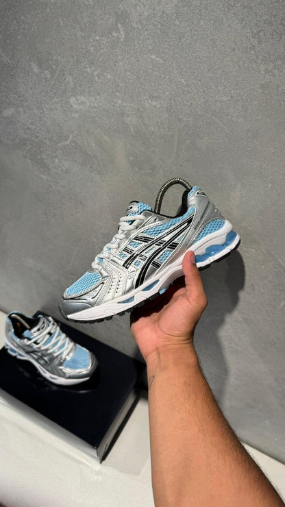 ASICS PLATA AZUL