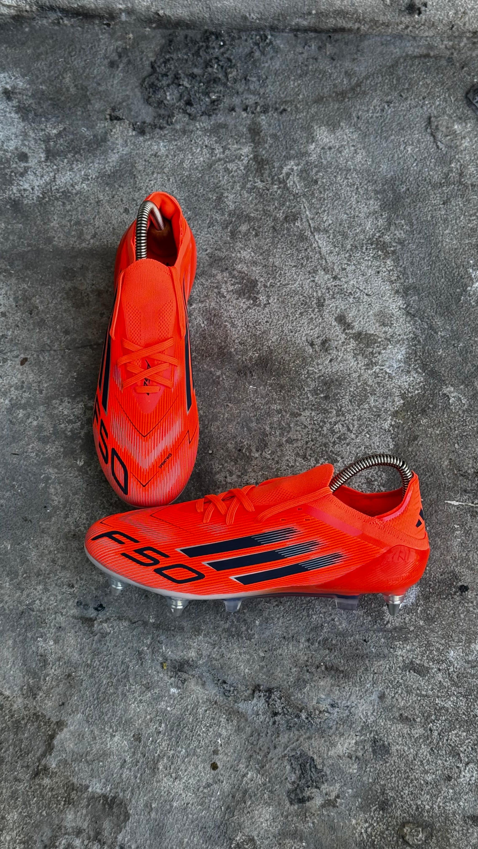ADIDAS GUAYO F50 NARANJA TACHE PLATA
