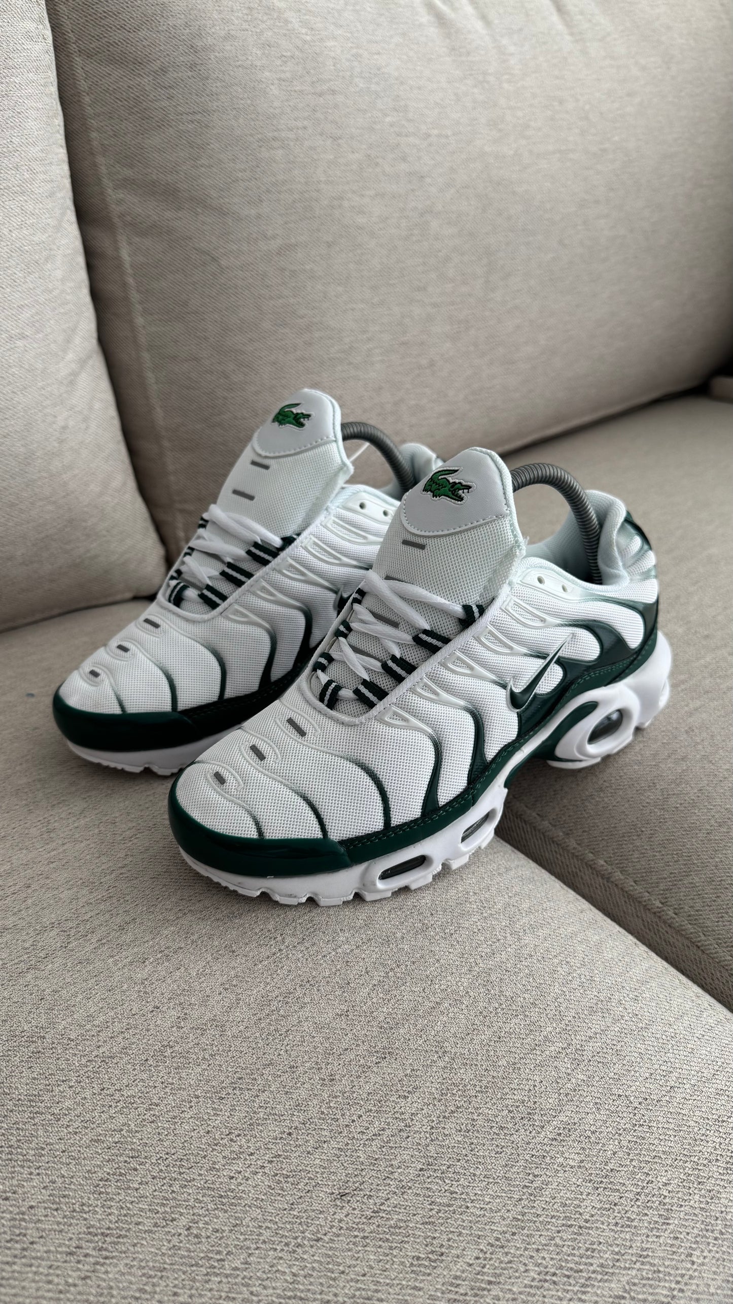 NIKE TN LACOSTE BLANCO VERDE