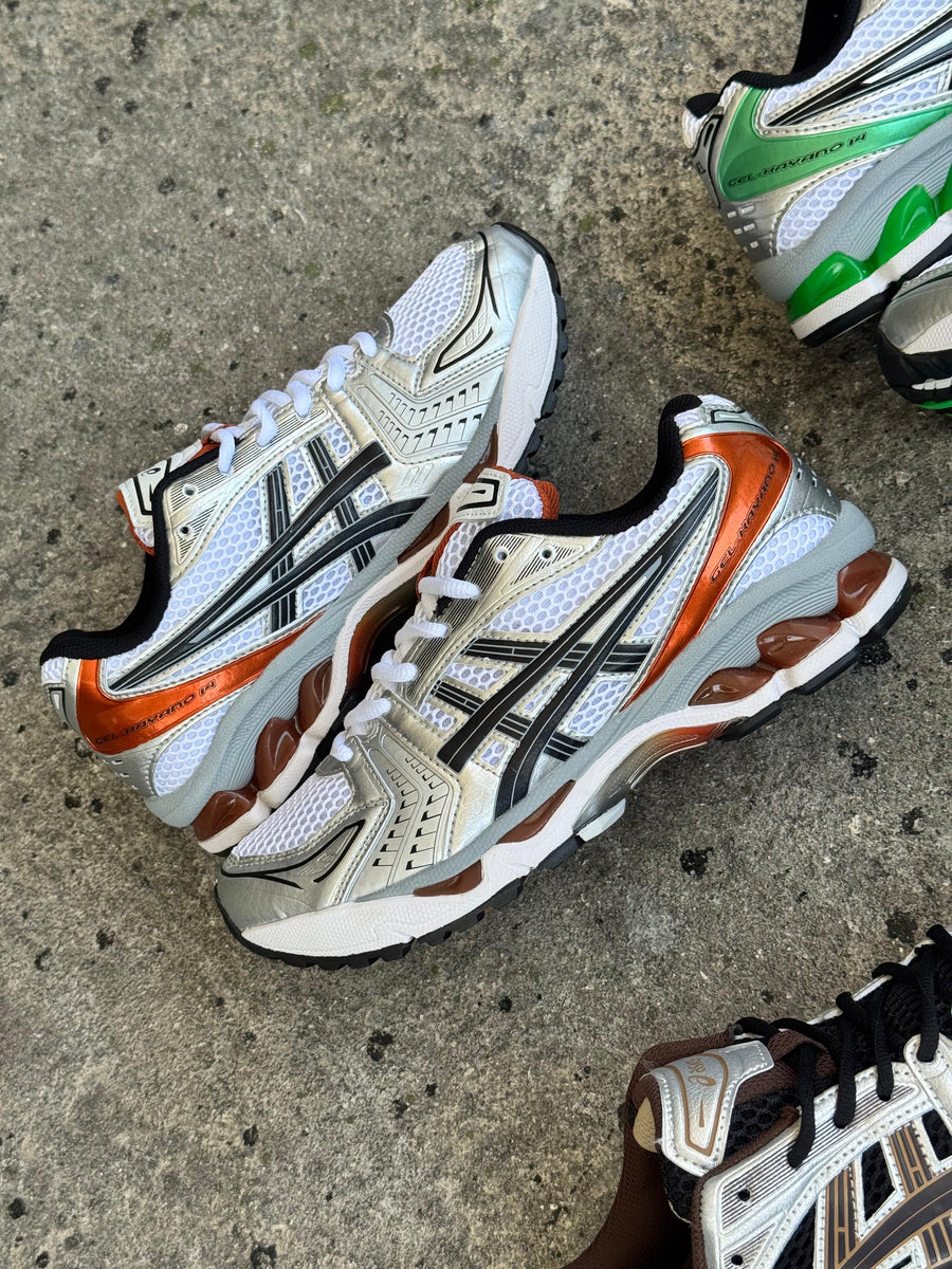 ASICS PLATA NARANJA