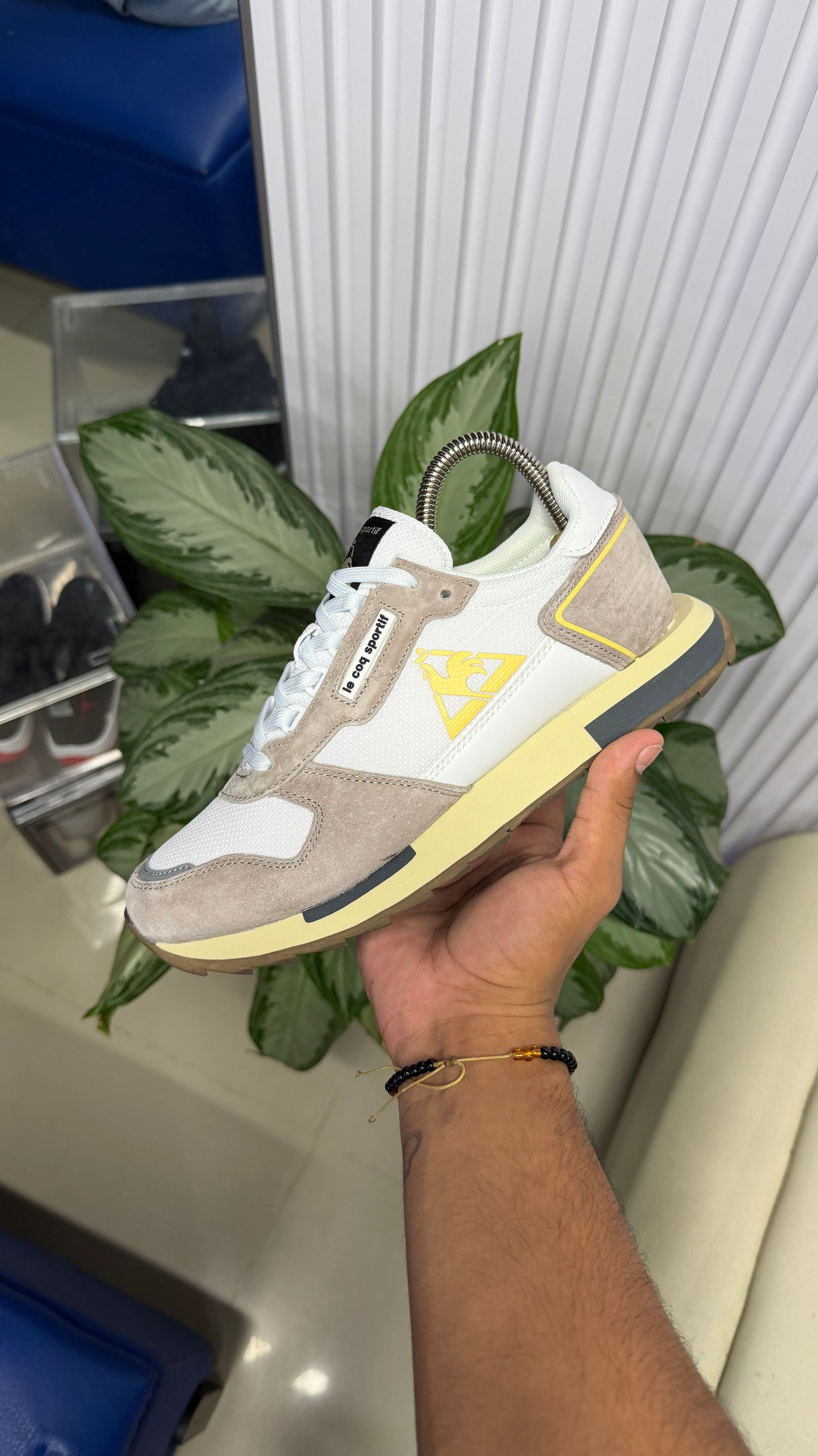 LECOP TENIS BEIGE BLANCO