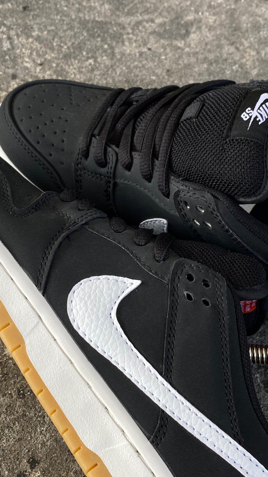 NIKE SB DUNK  NEGRO BLANCO CAFE