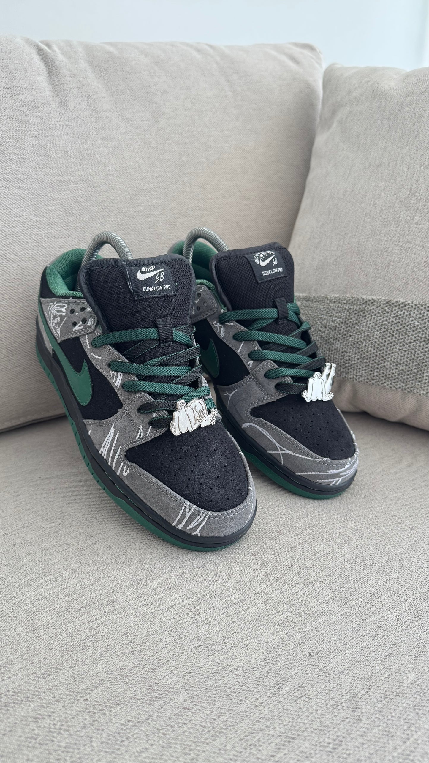 NIKE SB DUNK NEGRO VERDE