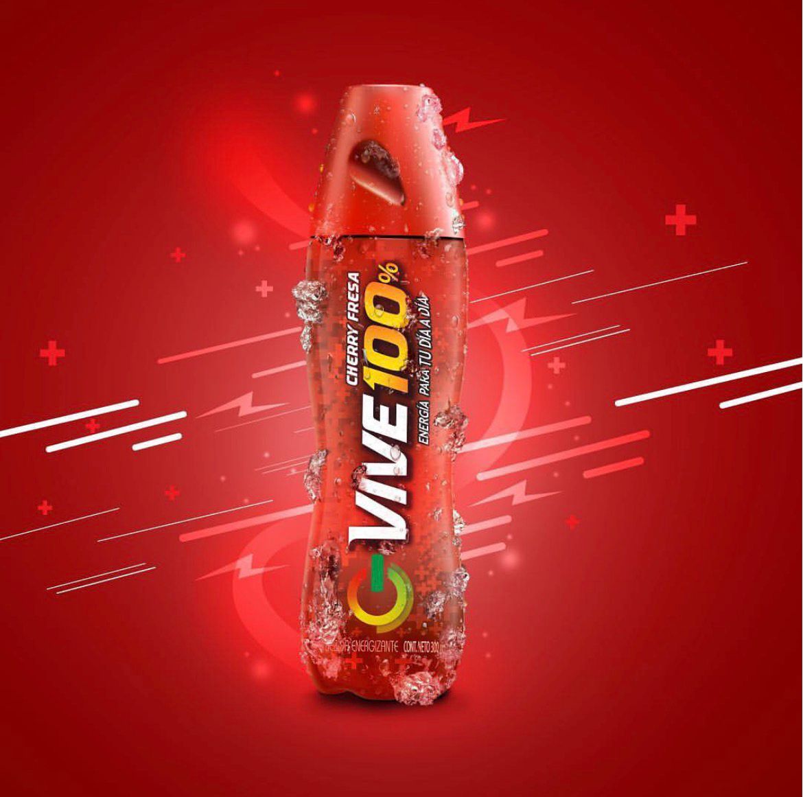 BEBIDA ENERGIZANTE VIVE 100 (240 ml)