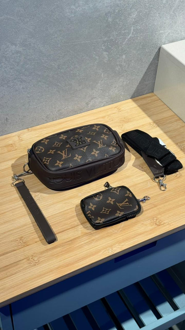 BOLSO CARRIEL MONEDERO LOUIS VUITTON CAFE